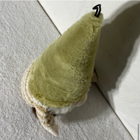 5/$25 Plush Gnome With Fuzzy Green Hat & Striped Shirt - Picture 8 of 15